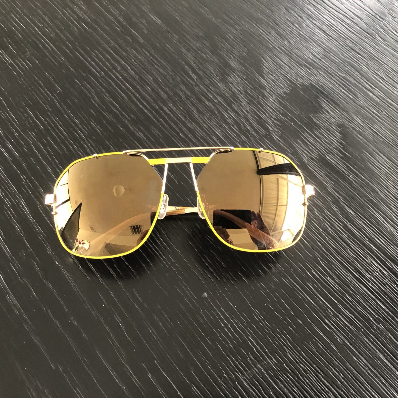 DECODE SUNGLASSES BY SAMA EYEWEAR MODEL NO T&D IN GOLD-YELLOW COLOR DECODE SUNGLASSES BY SAMA EYEWEAR MODEL NO T&D IN GOLD-YELLOW COLOR