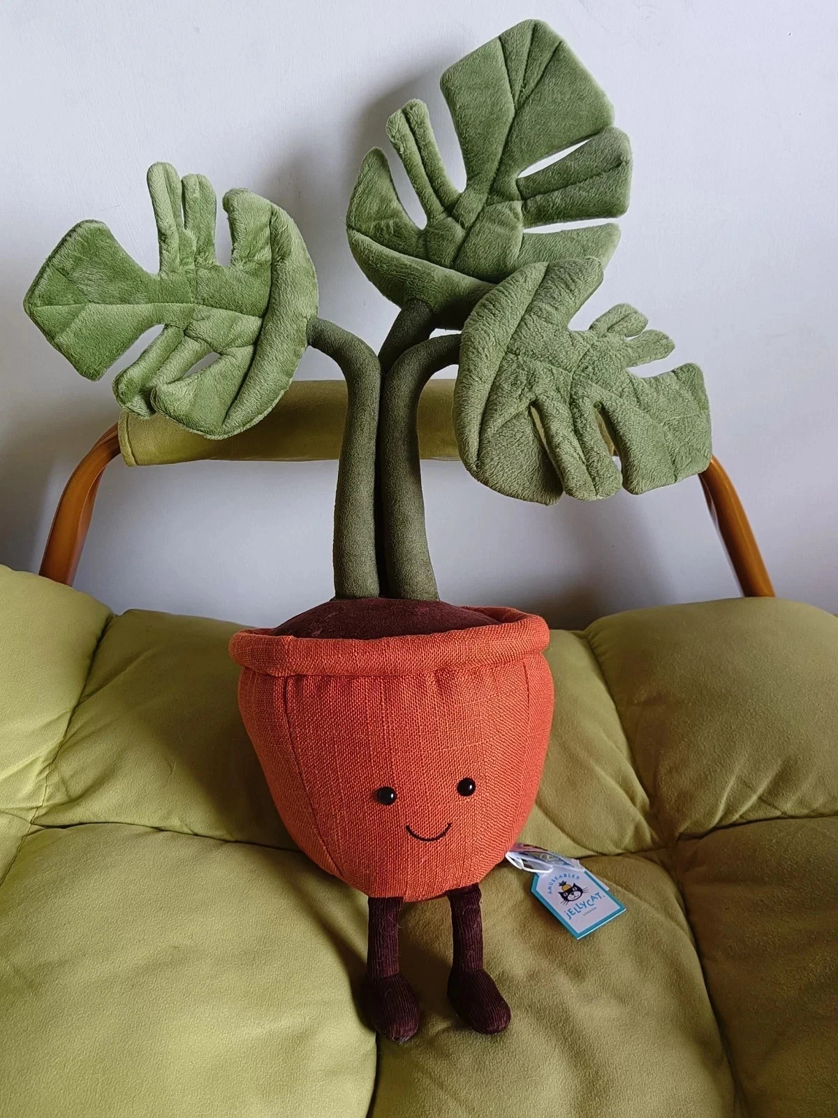 Jellycat Fluffy Monstera 16 in Adorable Gift Plush Doll /Children\'s Plush Dolls Jellycat Fluffy Monstera 16 in Adorable Gift Plush Doll /Children\'s Plush Dolls