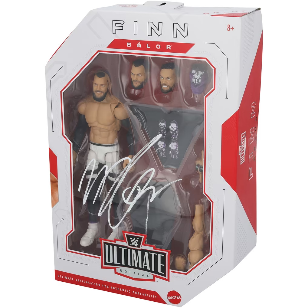 Finn Balor WWE Autographed Fanatics Authentic Mattel Ultimate Edition Finn Balor WWE Autographed Fanatics Authentic Mattel Ultimate Edition