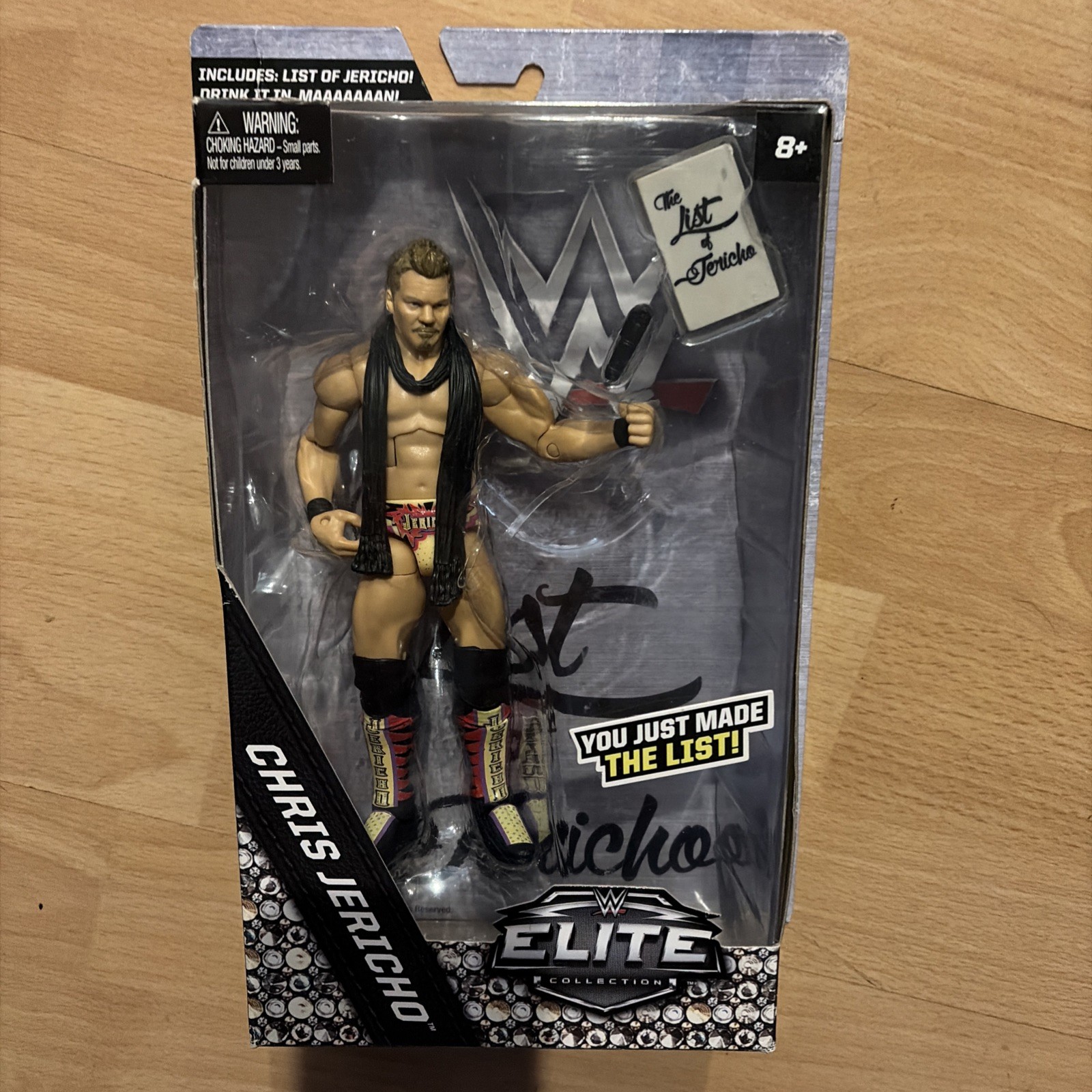 WWE Mattel Elite Chris Jericho The List 2017 GameStop Exclusive WWE Mattel Elite Chris Jericho The List 2017 GameStop Exclusive