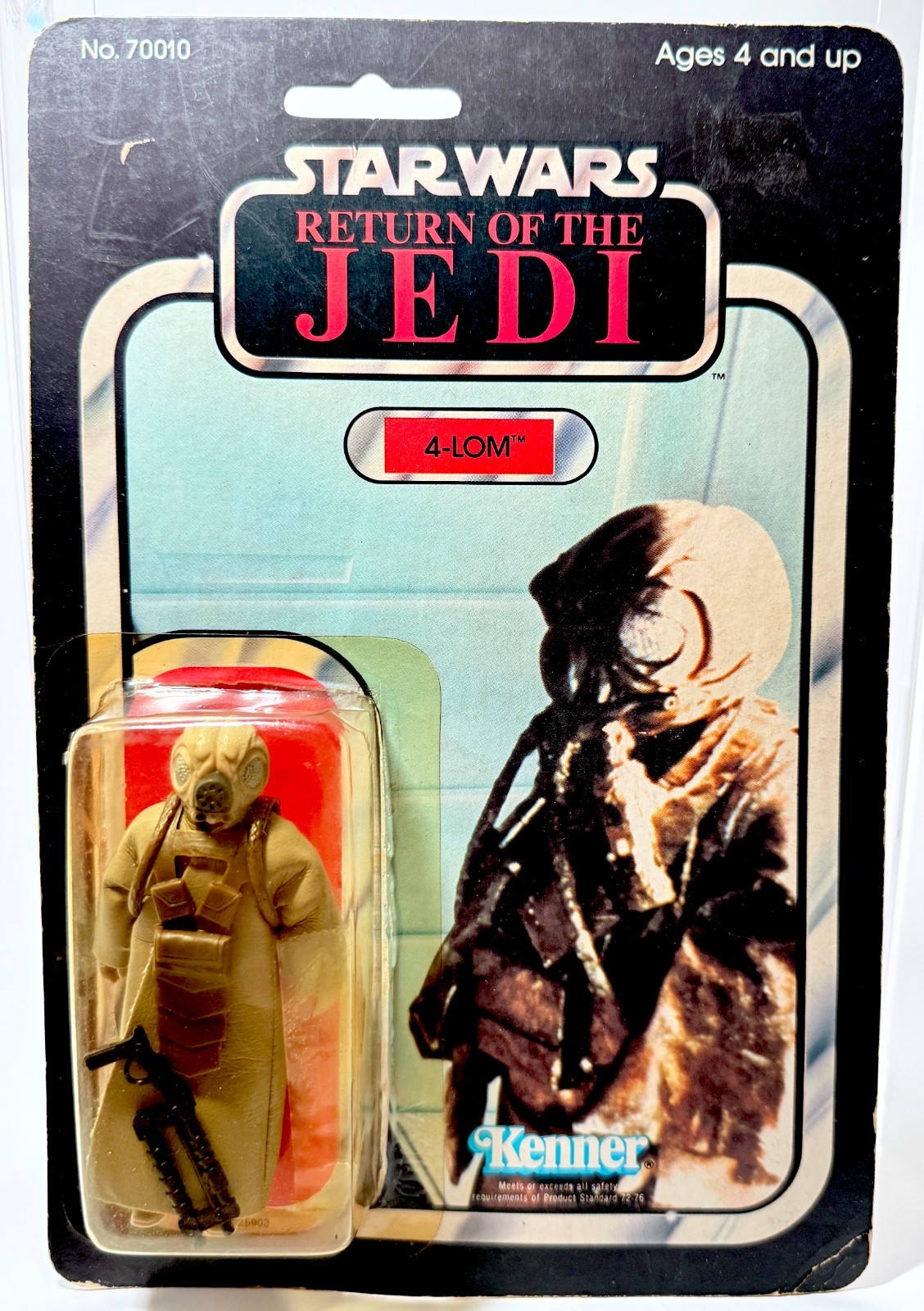 4-LOM - 1983 Star Wars ROTJ - MOC 65 Back B 4-LOM - 1983 Star Wars ROTJ - MOC 65 Back B