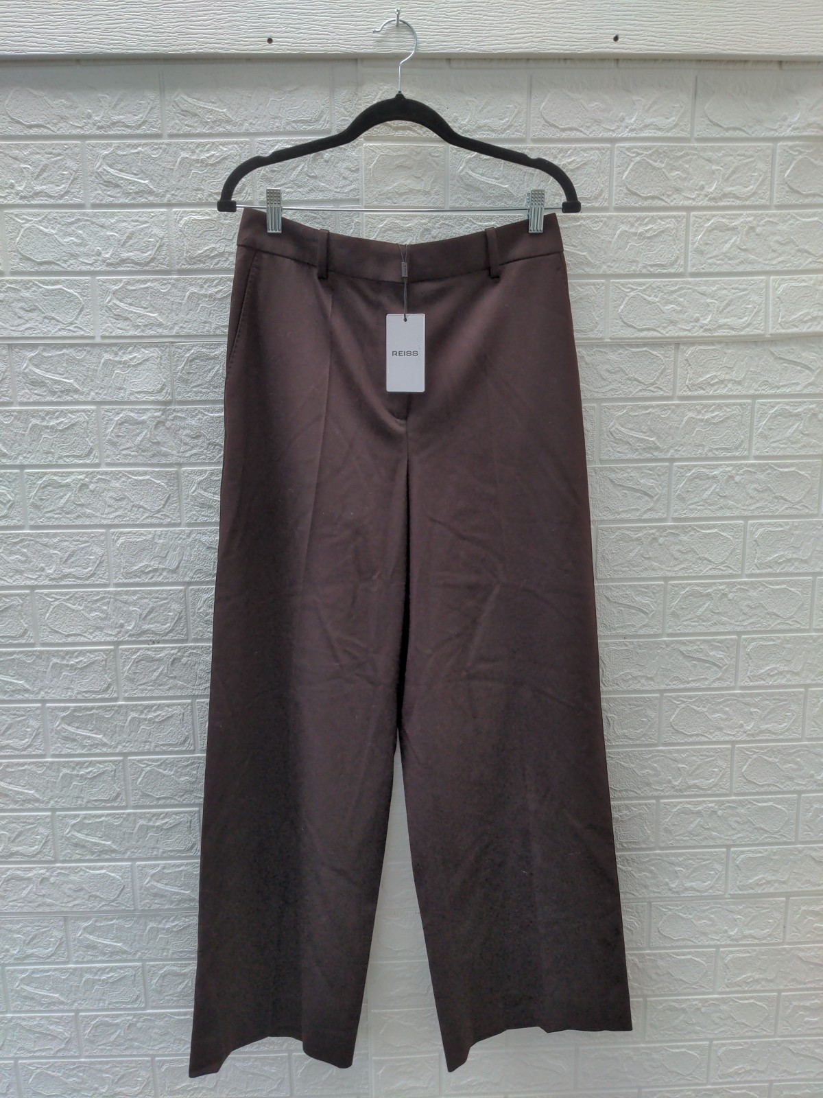 New REISS Jade Slim Leg Pant Aubergine Sz 6R New REISS Jade Slim Leg Pant Aubergine Sz 6R