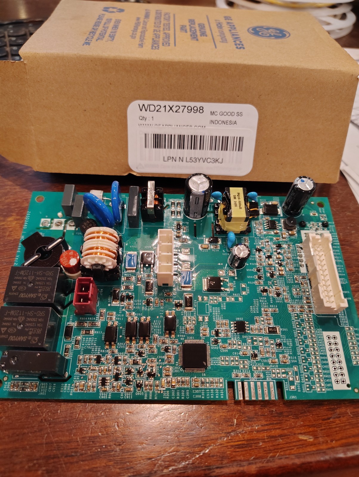 GE Diswasher main board WD21X27998 GE Diswasher main board WD21X27998