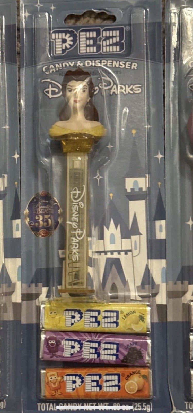 Disney Parks 2026 Beauty And The Beast 35th Belle Pez Candy Dispenser Toy New Disney Parks 2026 Beauty And The Beast 35th Belle Pez Candy Dispenser Toy New