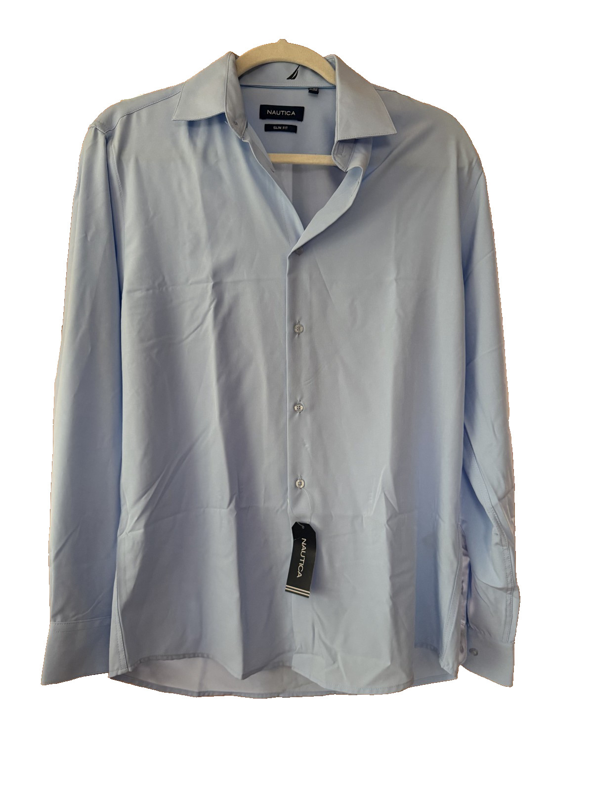 NWT Nautica Slim Fit Wrinkle Resistant Dress Shirt NWT Nautica Slim Fit Wrinkle Resistant Dress Shirt
