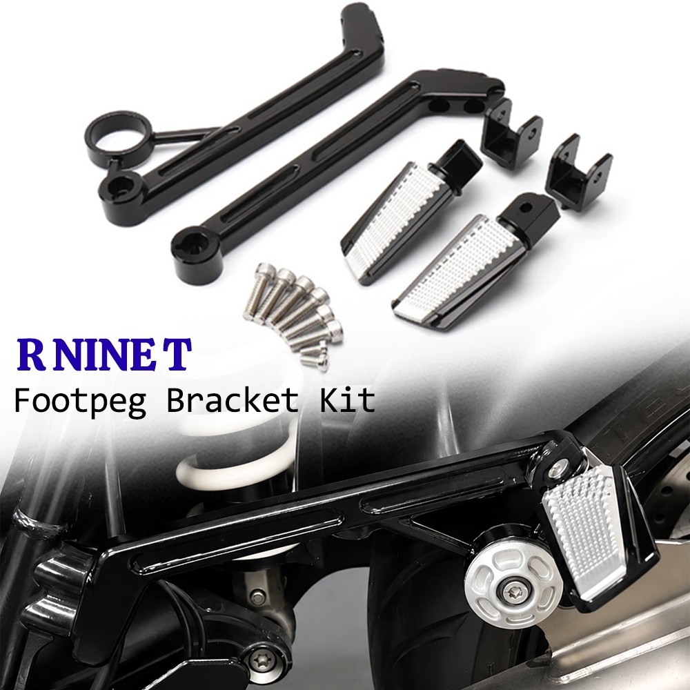 Rear Passenger Footpeg Bracket Kit For BMW R NINE T 2014-2023 CNC Aluminium