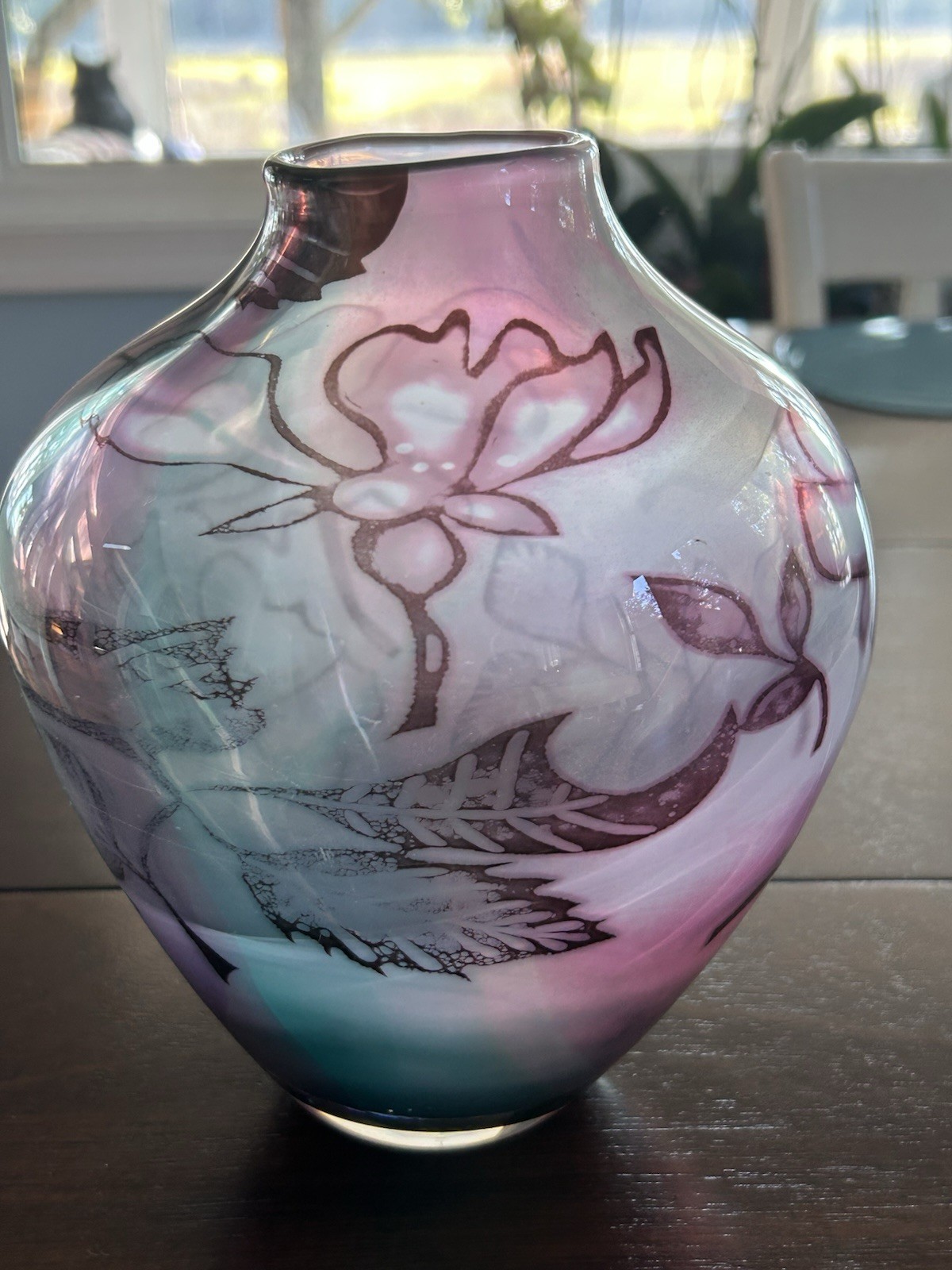 Orrefors Eva Englund Graal Vase Orrefors Eva Englund Graal Vase