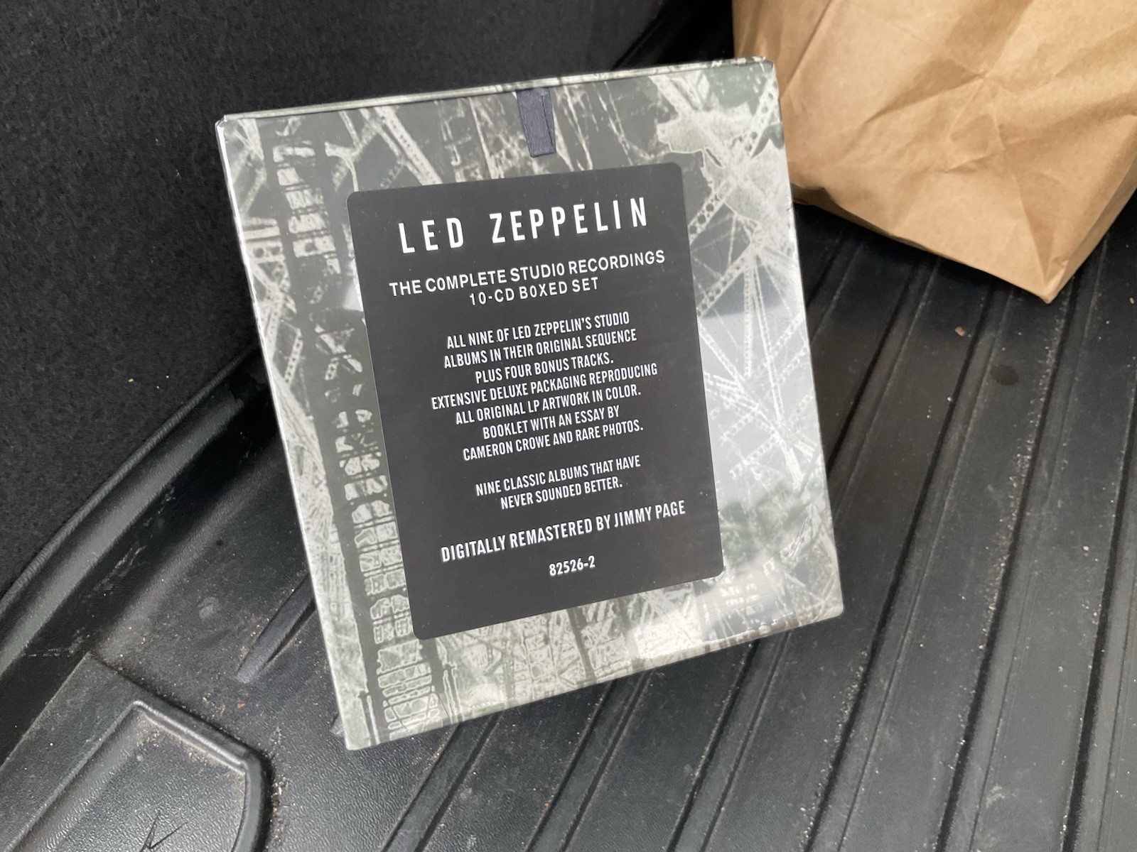 Complete Studio Recordings by Led Zeppelin (CD, 1993) Brand New Sealed Box Set Complete Studio Recordings by Led Zeppelin (CD, 1993) Brand New Sealed Box Set