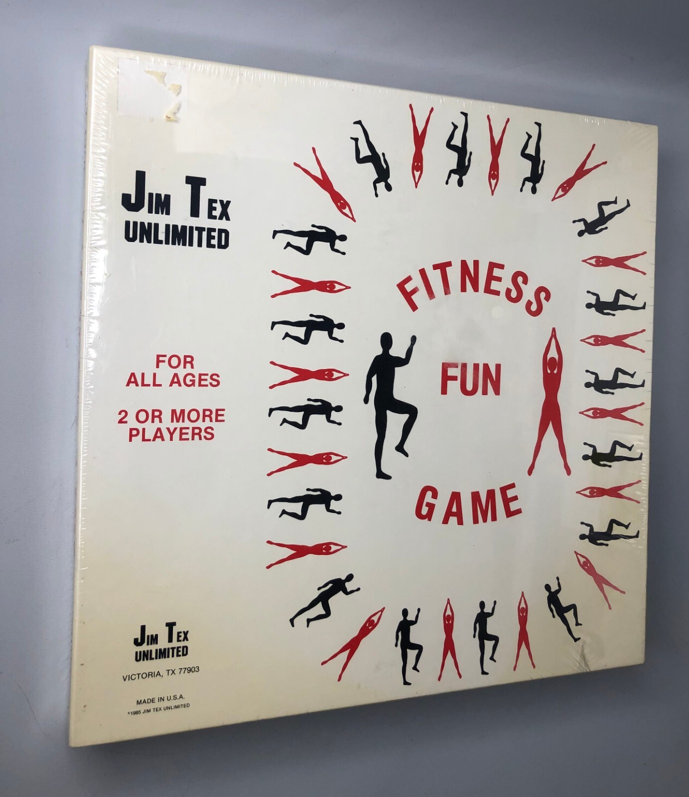 vtg 1985 Jim Tex Unlimited Fitness Fun Game For All Ages SEALED USA