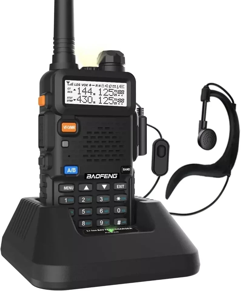 Digital Handheld Radio Scanner Fire Police VHF FM EMS Ham 2 Way Transceiver Dual Digital Handheld Radio Scanner Fire Police VHF FM EMS Ham 2 Way Transceiver Dual