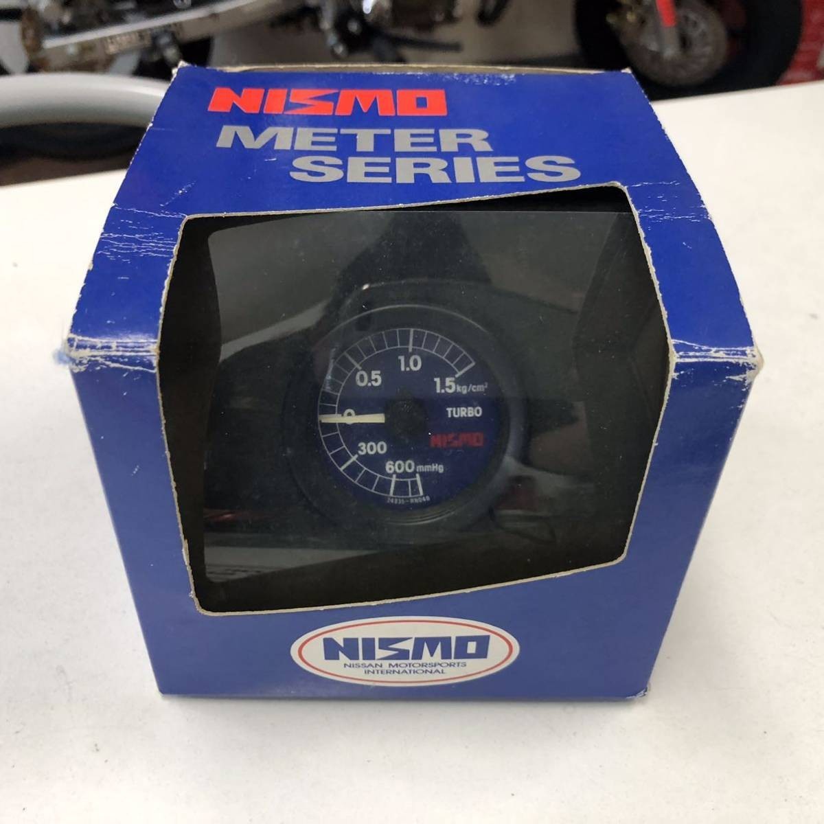 Vintage NISMO Old Logo Boost Gauge R32GTR GROUP-A GTR Japan NOS w/bonus