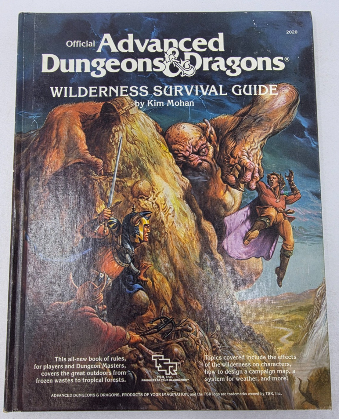 AD&D Wilderness Survival Guide 1st ed. Sourcebook, TSR #2020 (B225)