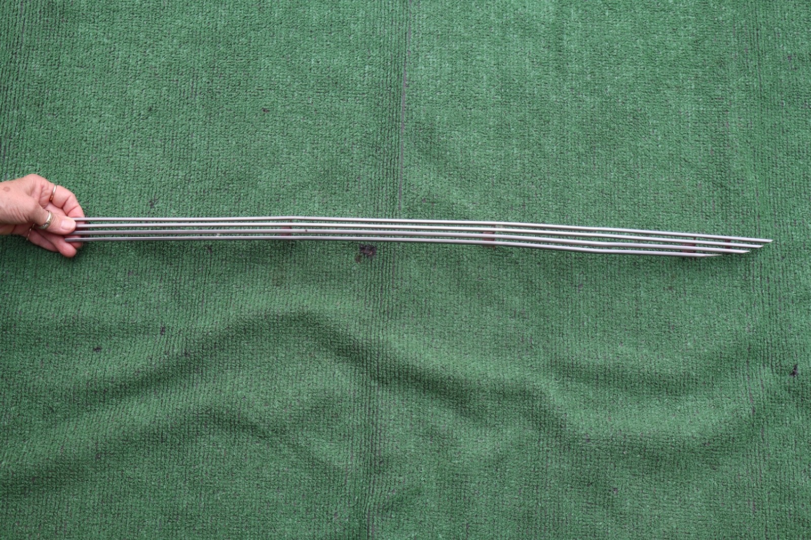 1937 1938 Plymouth hood side insert 37 38