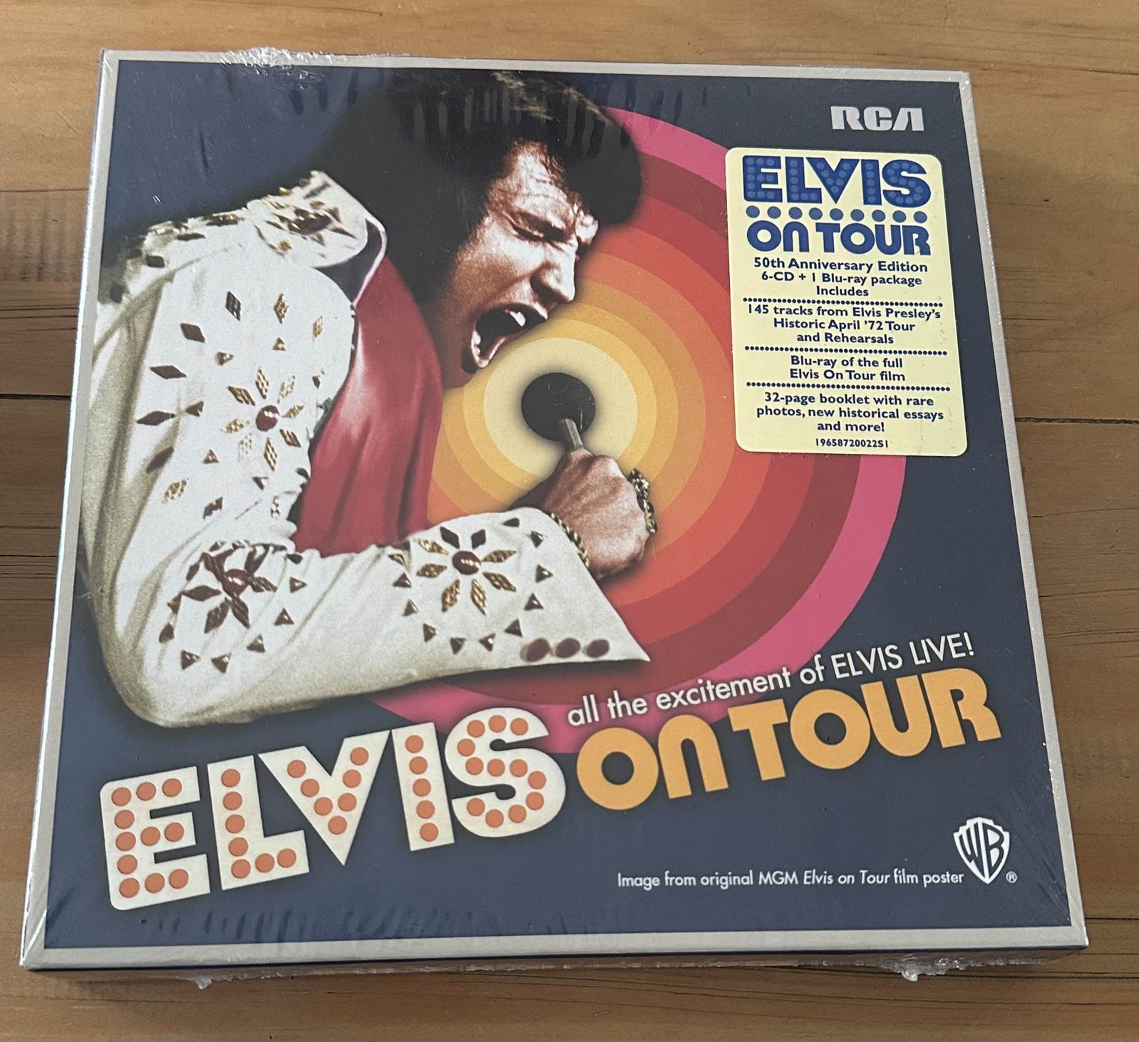 Sealed - Elvis Presley - Elvis on Tour (6 CDs + 1 Blu-ray) 50th Aniv. Edition