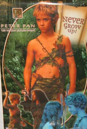 RARE 2003 STARLINE PETER PAN MOVIE POSTER JEREMY SUMPTER 22x34 NEW RARE 2003 STARLINE PETER PAN MOVIE POSTER JEREMY SUMPTER 22x34 NEW