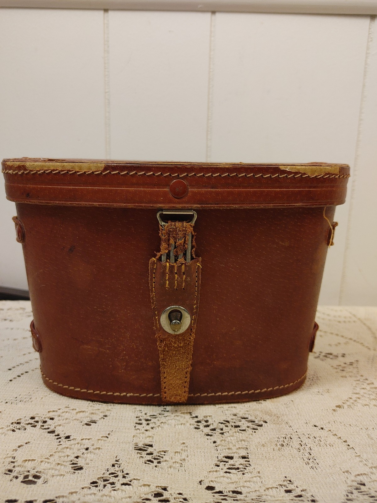 Vintage Stellar Leather Binoculars CASE ONLY