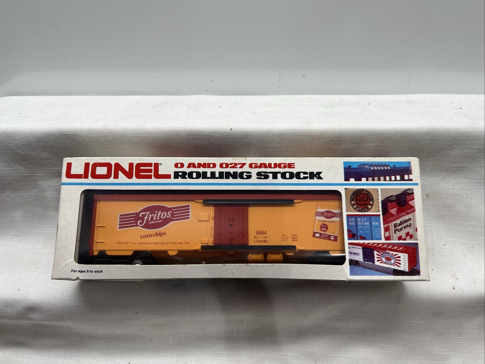 Lionel 6-9884 Fritos Reefer Boxcar – Great Condition – New In Box Lionel 6-9884 Fritos Reefer Boxcar – Great Condition – New In Box