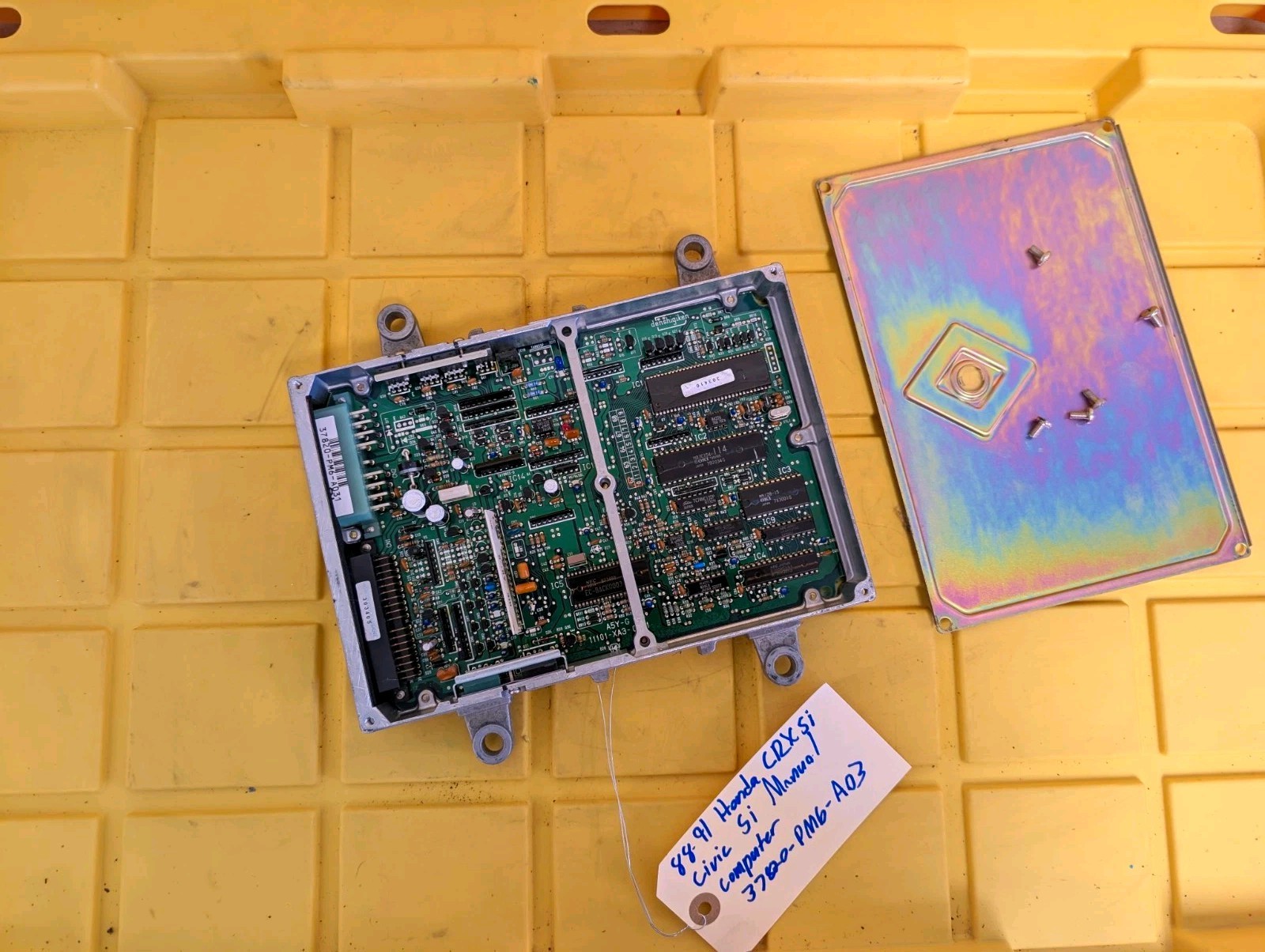 ✅ 1988-1991 Honda Civic CRX Si  D16A6 ECU Engine Computer 37820-PM6-A03 Rebuilt