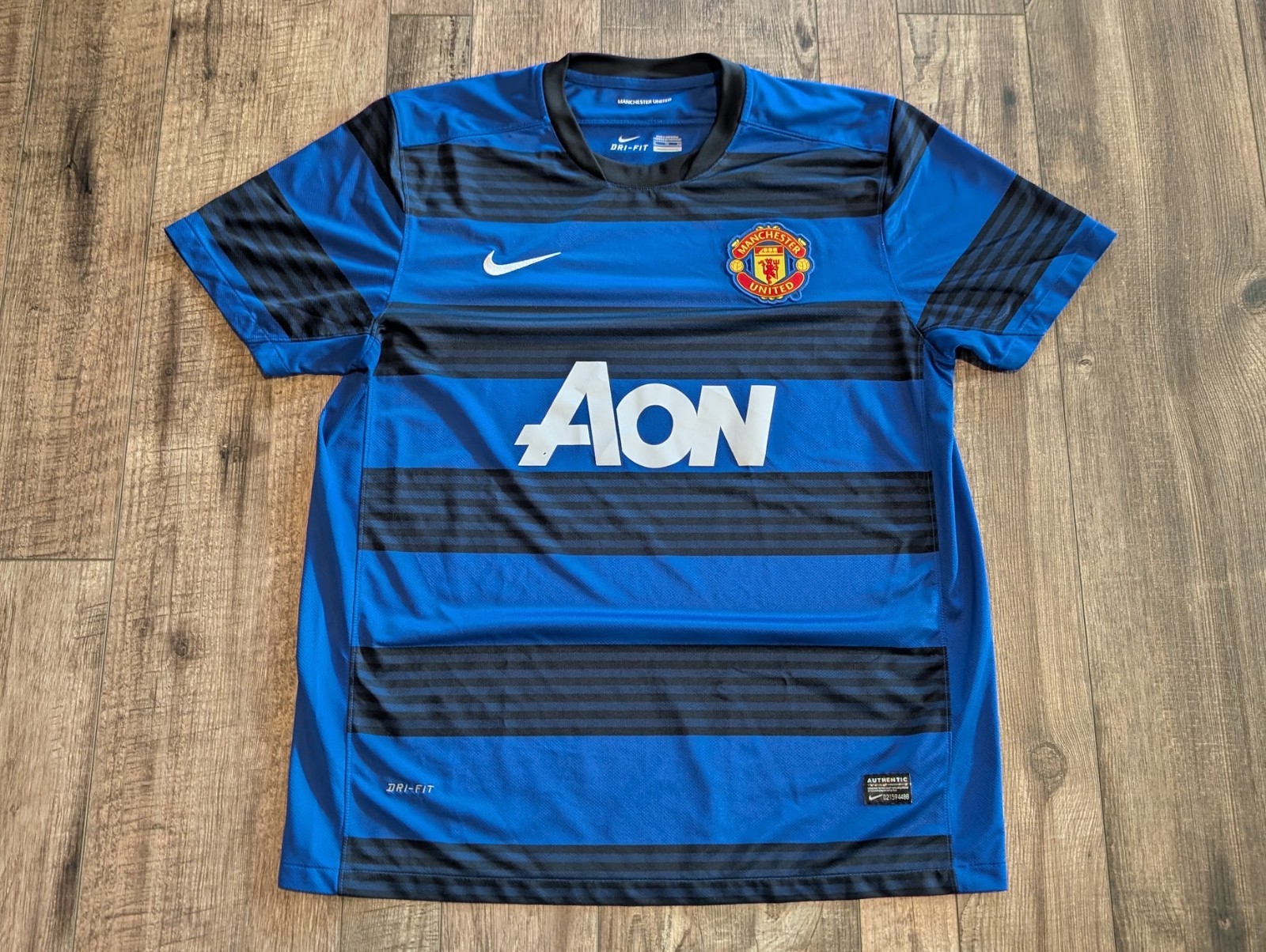 Fc Manchester United 2011-2012 Away Football Jersey Nike Shirt size XL Fc Manchester United 2011-2012 Away Football Jersey Nike Shirt size XL