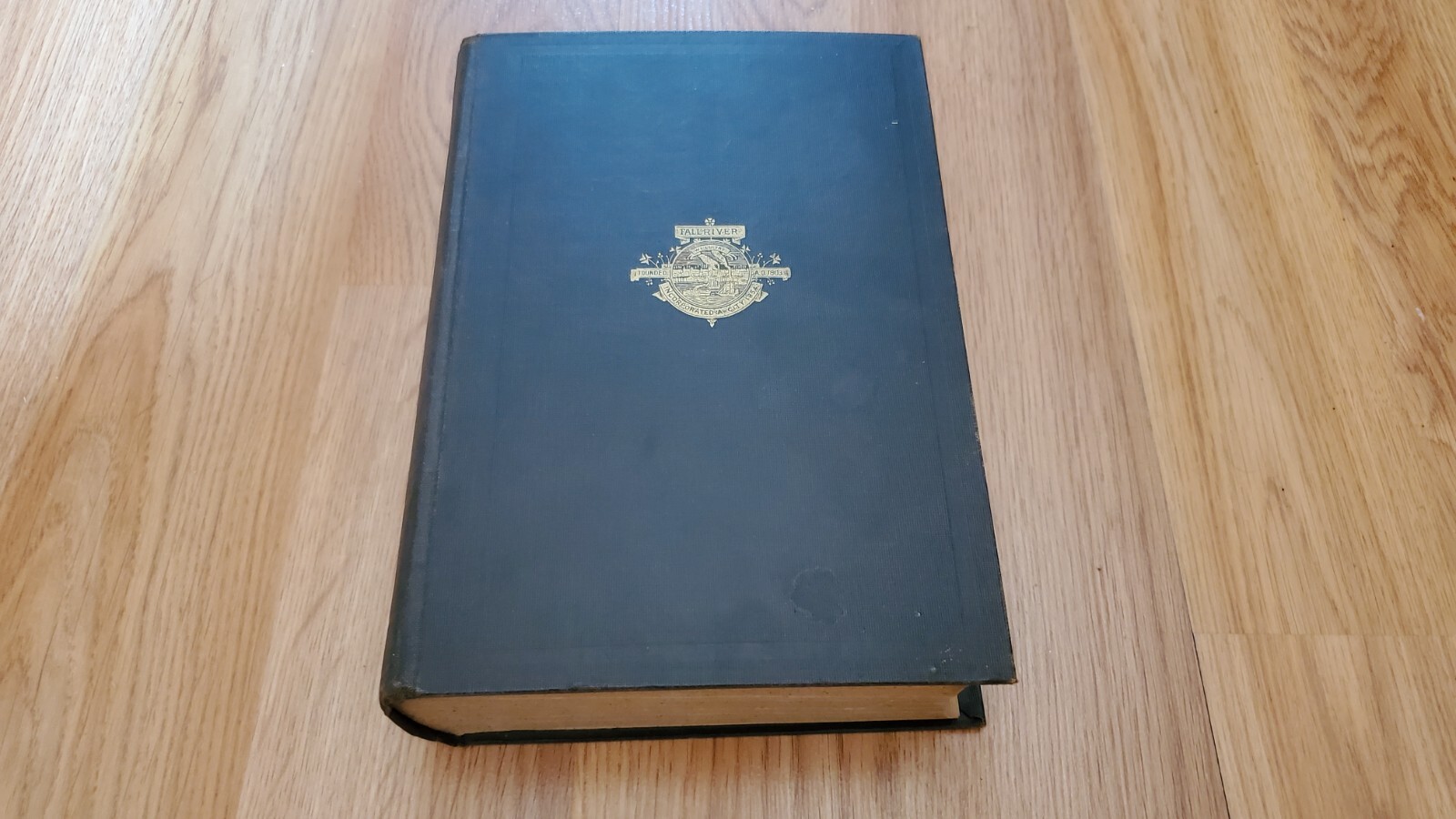 City Documents Fall River 1924 Antique Book MA Massachusetts L\'Independant Print