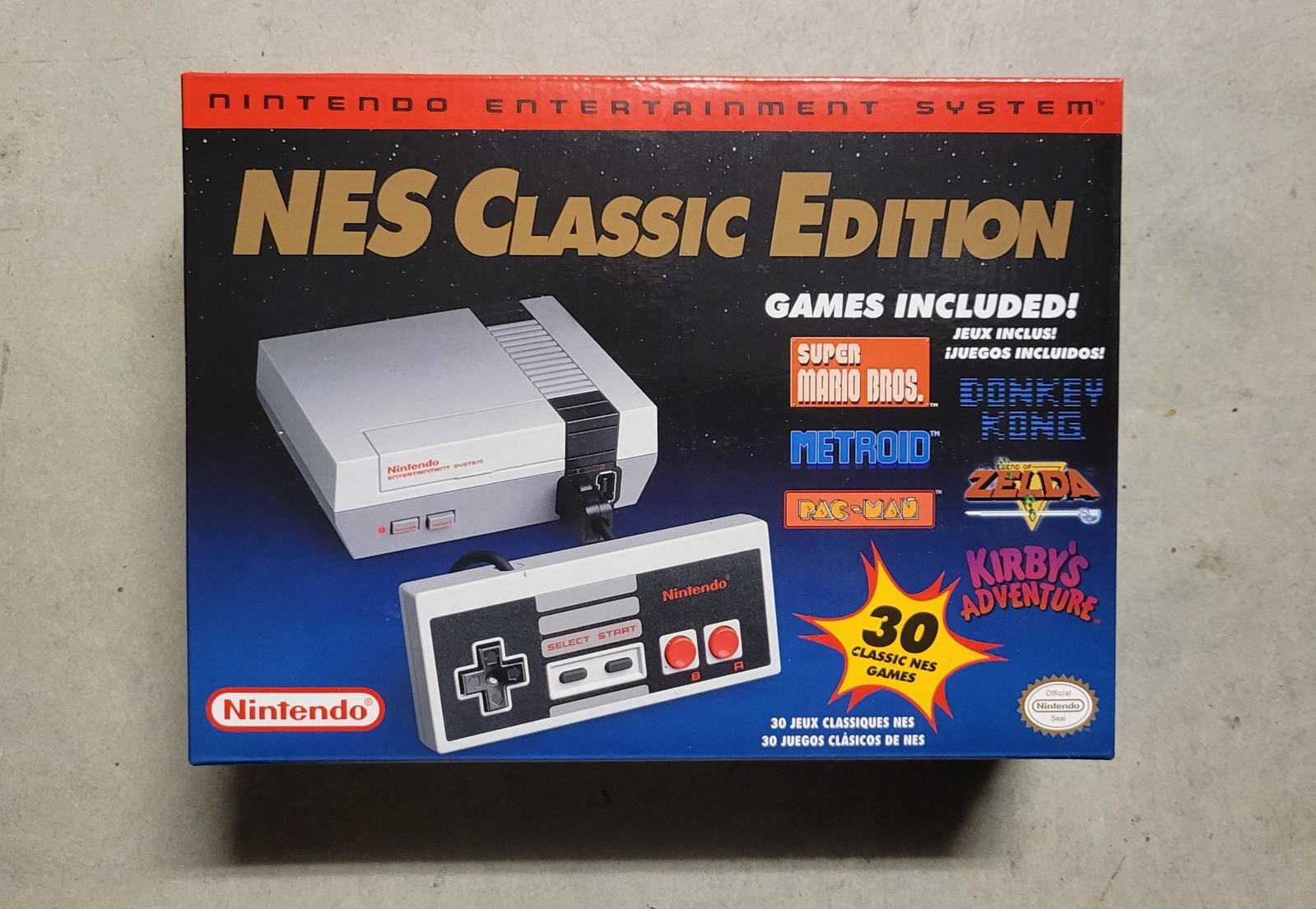 Nintendo Retro NES Classic with Built in Games Mini Edition Nintendo Retro NES Classic with Built in Games Mini Edition
