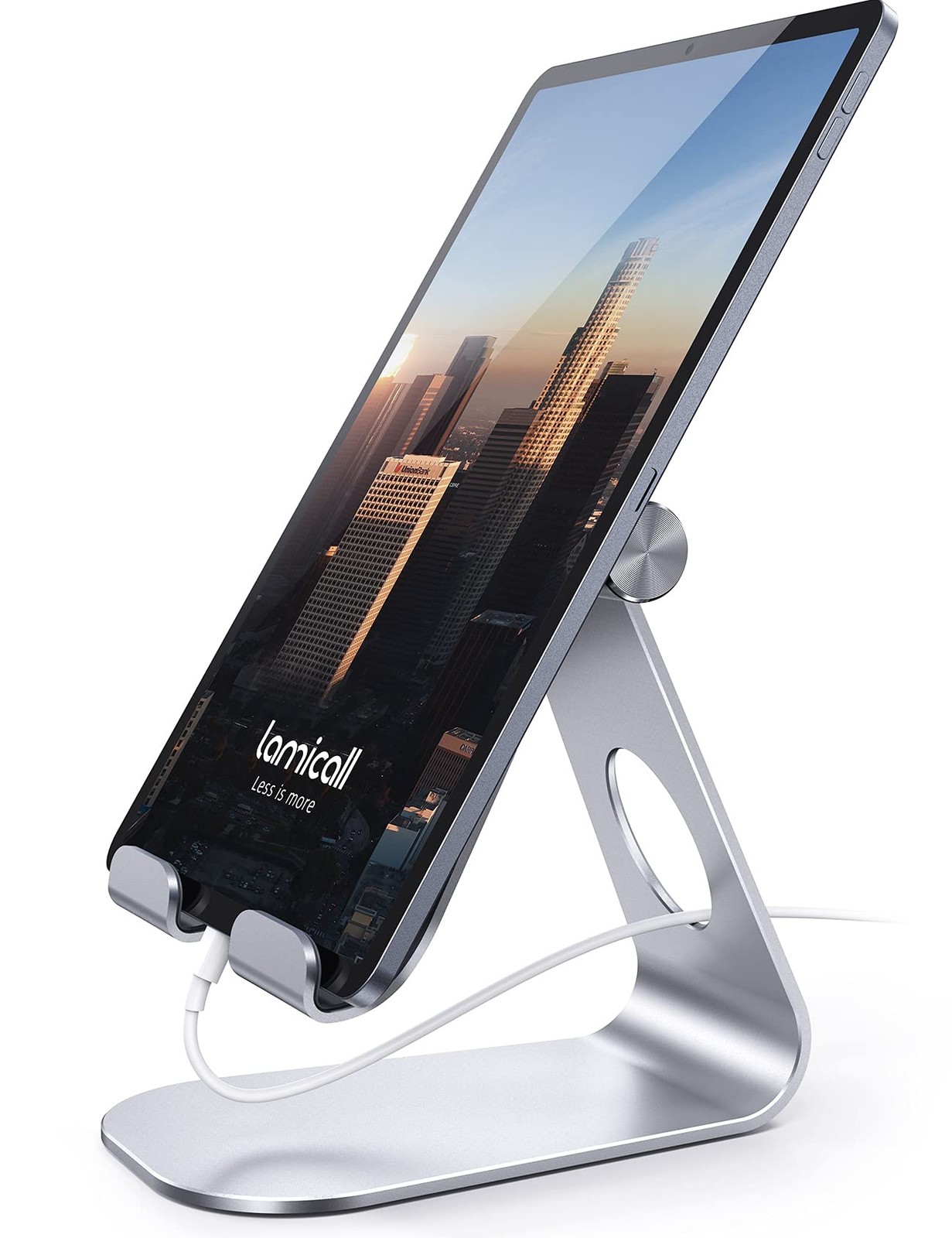 Lamicall Tablet Stand Adjustable, Tablet Holder for 4 - 13 Inch Tablet and