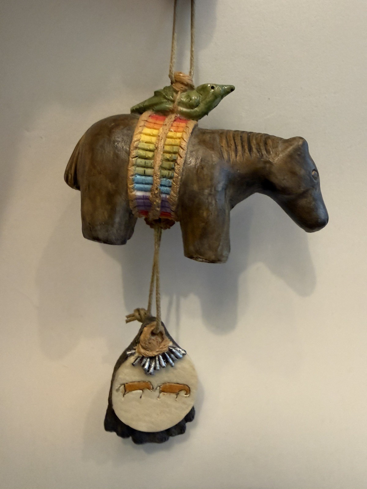 United Design Native Storytellers ornament representing Blackfoot Horse Legend United Design Native Storytellers ornament representing Blackfoot Horse Legend