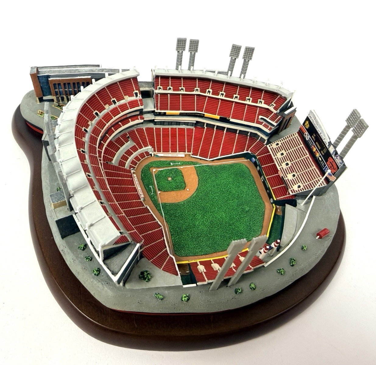 Cincinnati Reds, Great American Ball Park  MLB Stadium Replica, Danbury Mint