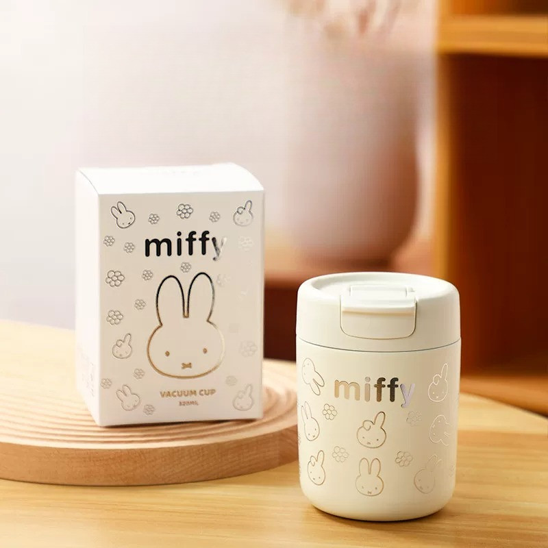 VIPO x Miffy Insulated Bottle Thermos Cup 316 Stainless Steel Portable 320ml