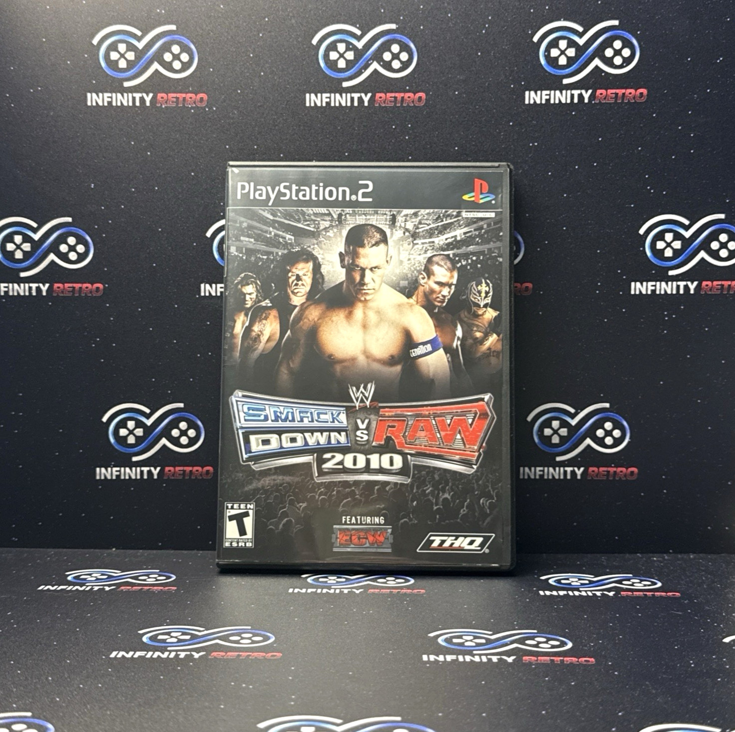 WWE SmackDown vs. Raw 2010 Sony PlayStation 2 PS2 CIB Refurbished & Tested