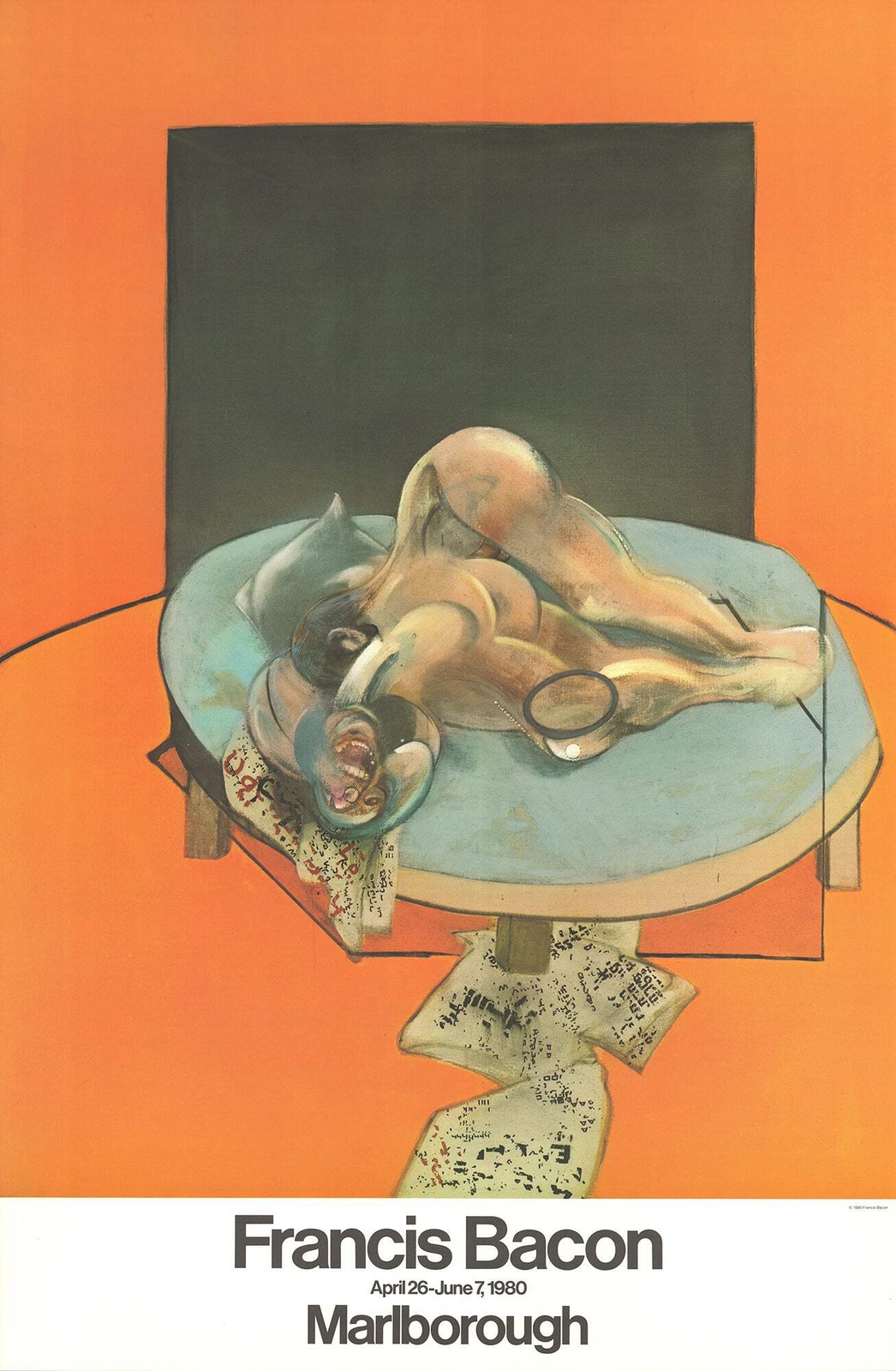 FRANCIS BACON Figure in a room 39.75\