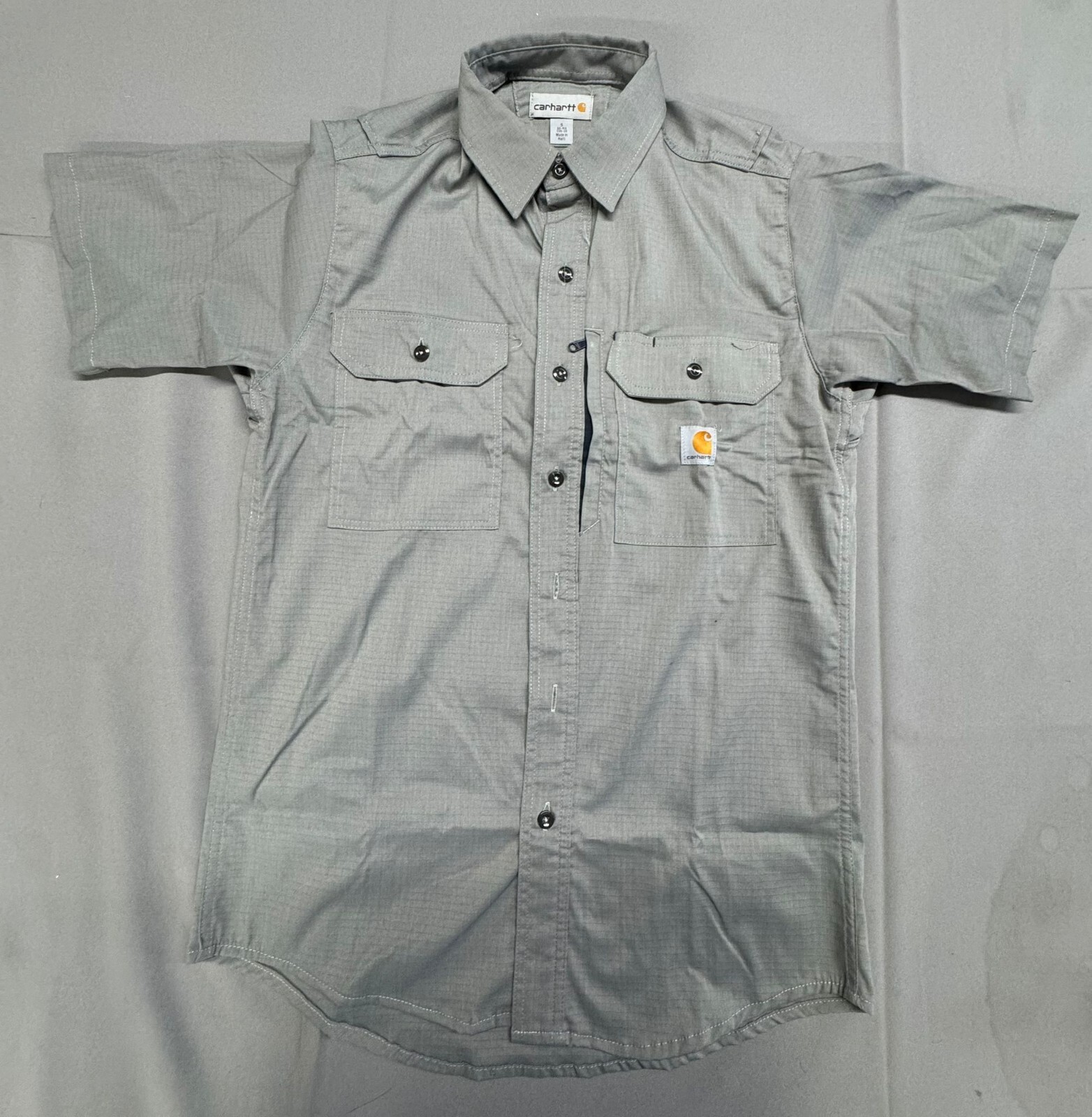 Carhartt Men's Short-Sleeve Button-Down Work Shirt Carhartt Men's Short-Sleeve Button-Down Work Shirt
