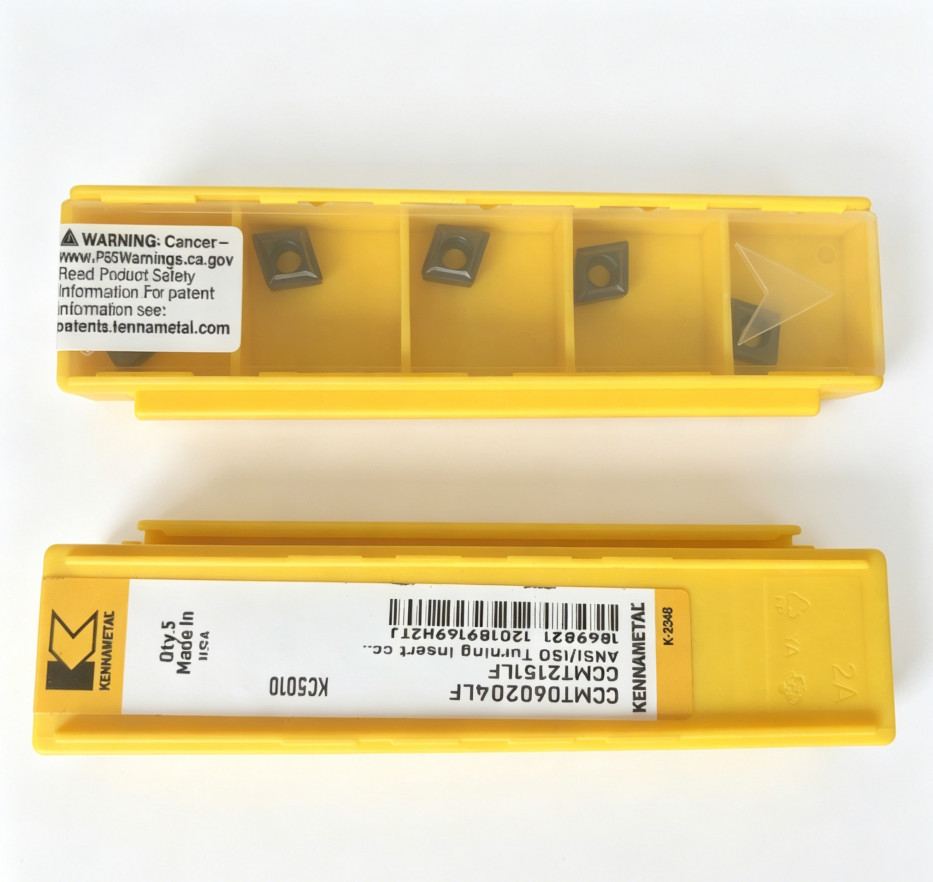 CCMT060204LF KC5010 (CCMT2151LF) Kennametal CNC Carbide Turning Inserts 10pcs CCMT060204LF KC5010 (CCMT2151LF) Kennametal CNC Carbide Turning Inserts 10pcs