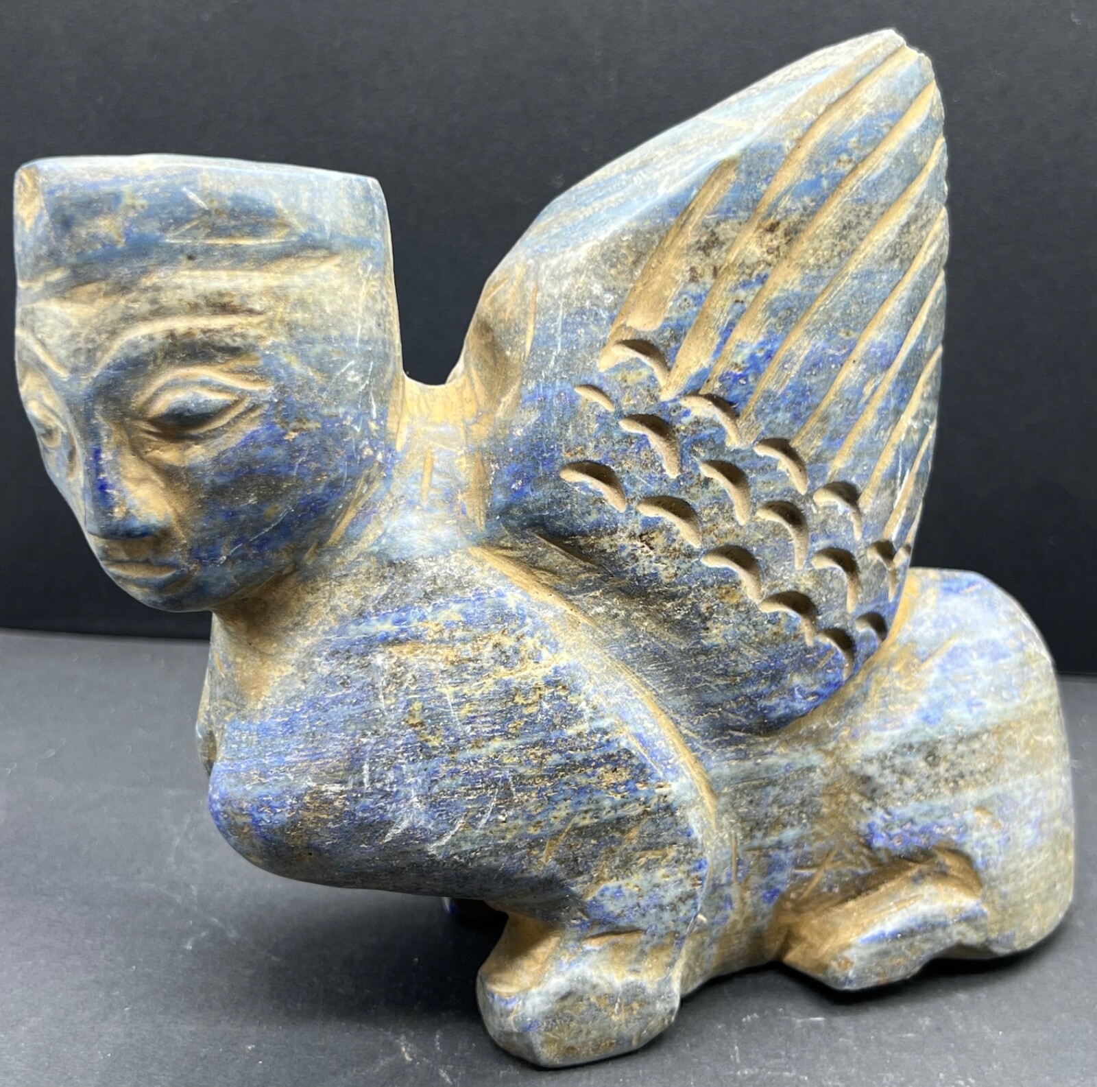 Ancient Near Eastern Civilization Mythical Human In Form Animal Stone Figur Ancient Near Eastern Civilization Mythical Human In Form Animal Stone Figur