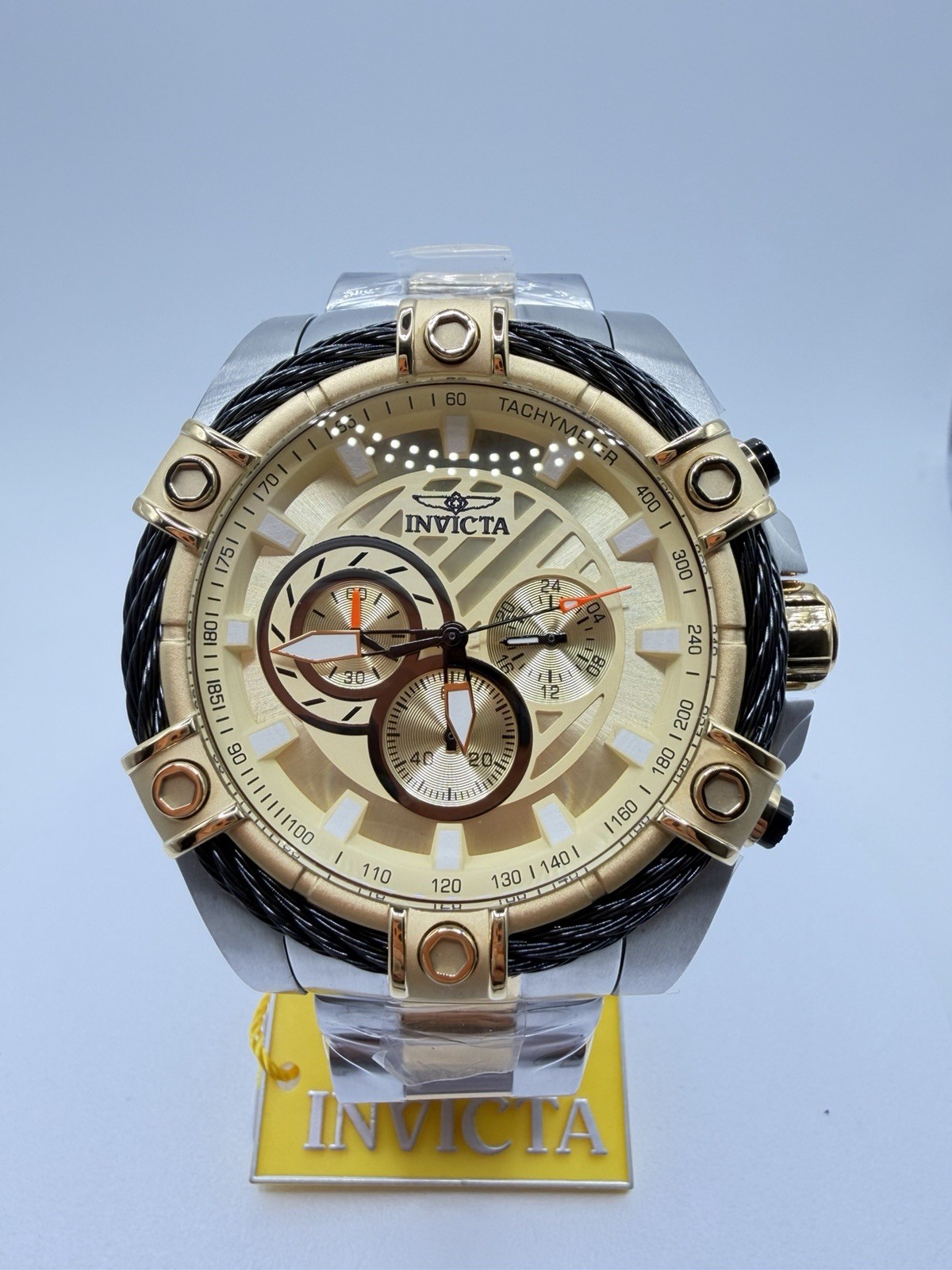 25518-Invicta Bolt Ace Men\'s Quartz watch. Two-Tone Bracelet 100m. 52mm 25518-Invicta Bolt Ace Men\'s Quartz watch. Two-Tone Bracelet 100m. 52mm