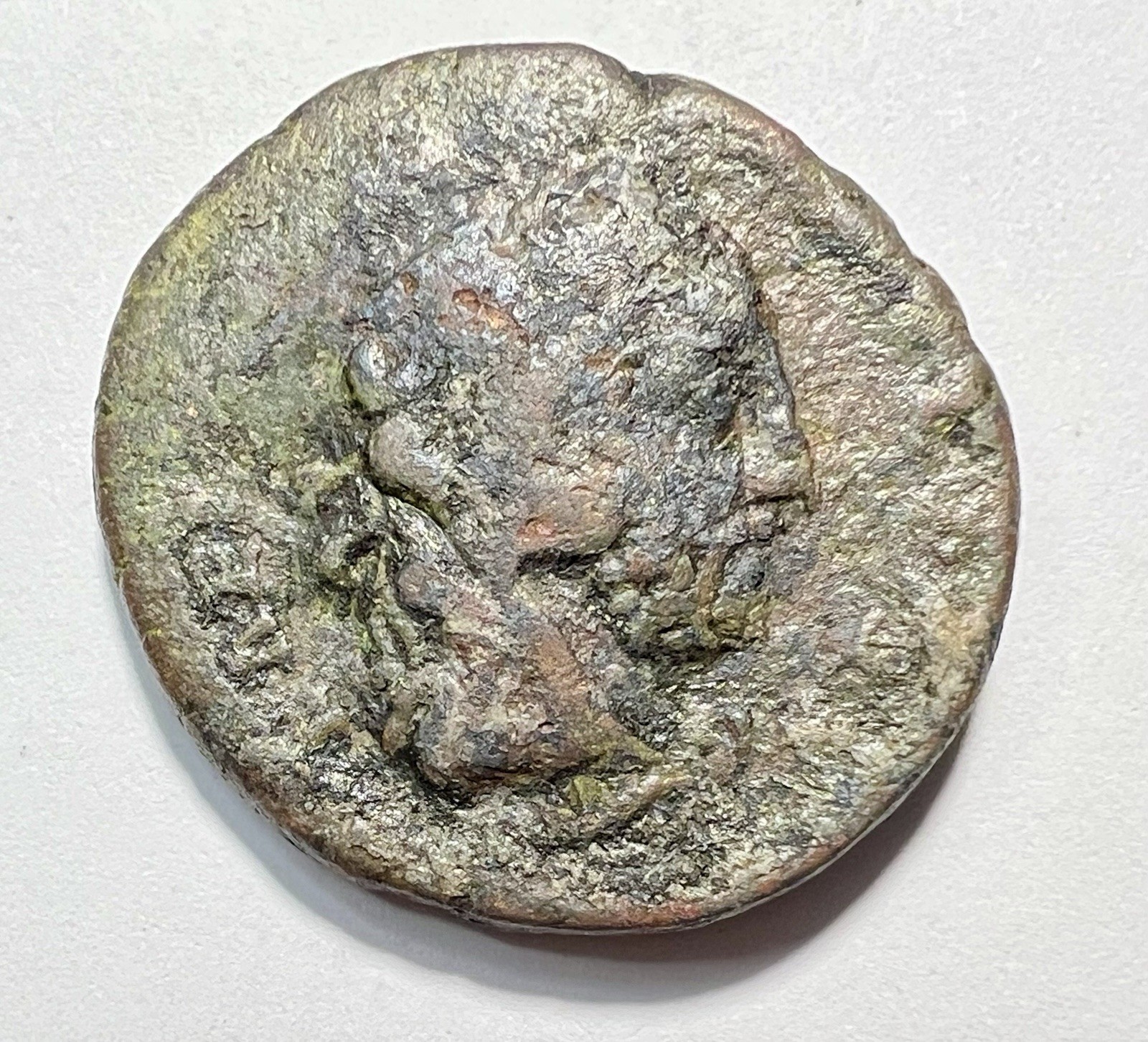 Commodus AE As ~ 26.2mm/10.52g ~ RIC 644 ~ Club of Hercules ~ Roman Imp. 192 AD