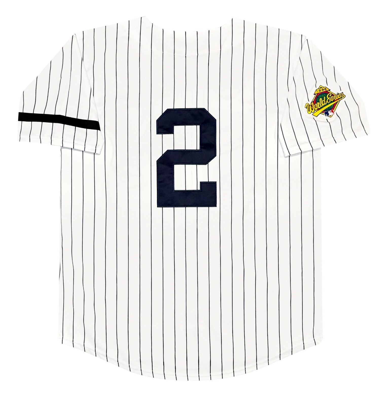 Derek Jeter 1996 New York Yankees World Series Men\'s Home Cooperstown Jersey Derek Jeter 1996 New York Yankees World Series Men\'s Home Cooperstown Jersey