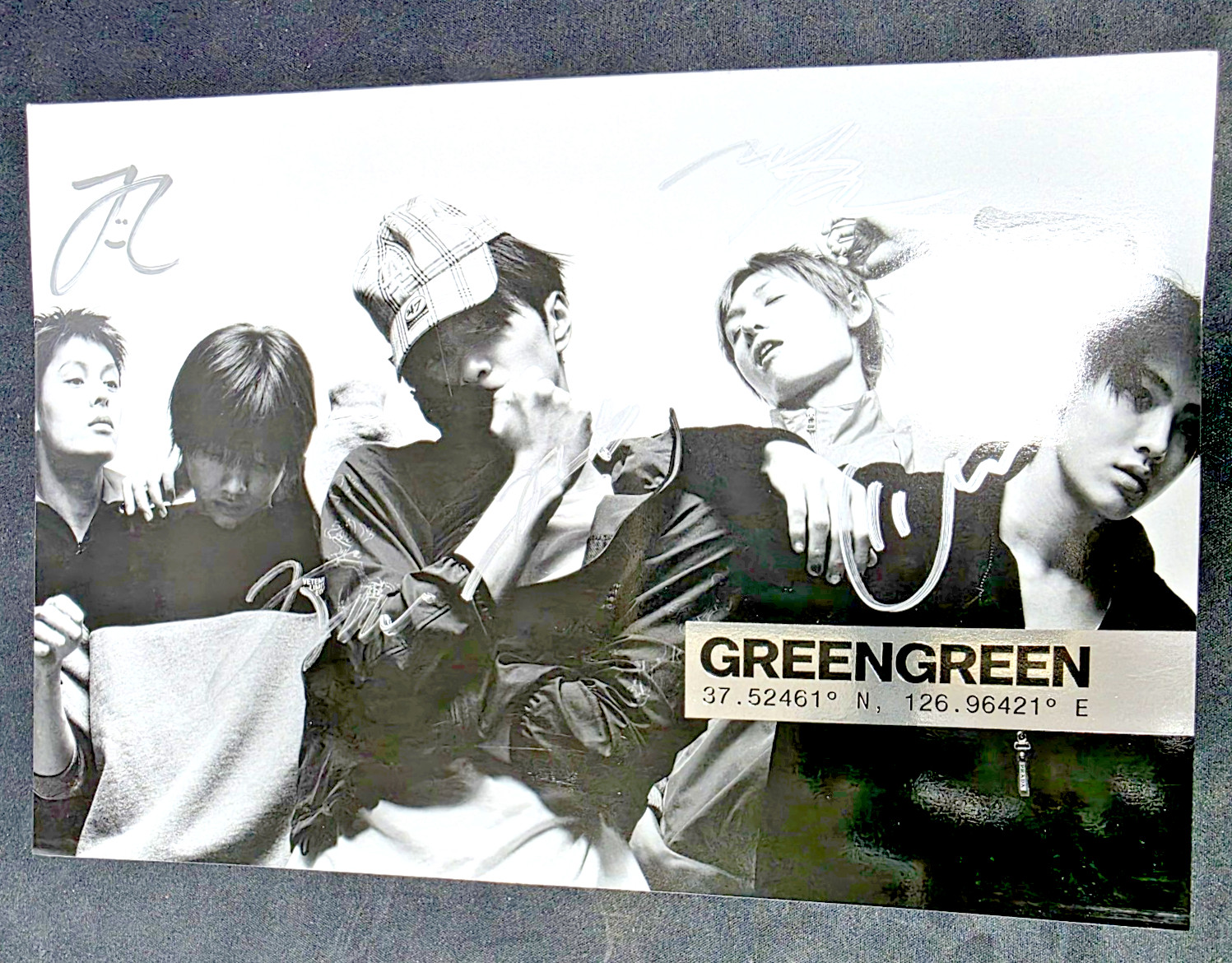 CORTIS GREENGREEN ALBUM CVER Hand Autographed(Signed) SEONGEVENT