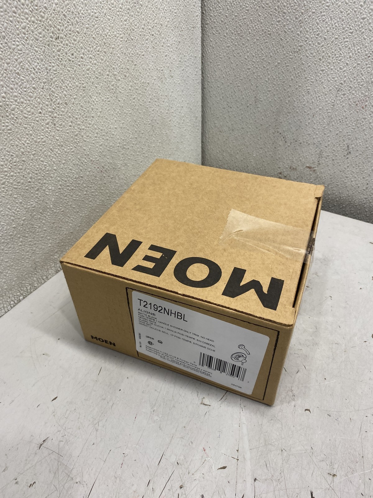 Moen T2192NHBL Align Black Posi-Temp Modern Shower Faucet Trim Kit (No head) Moen T2192NHBL Align Black Posi-Temp Modern Shower Faucet Trim Kit (No head)