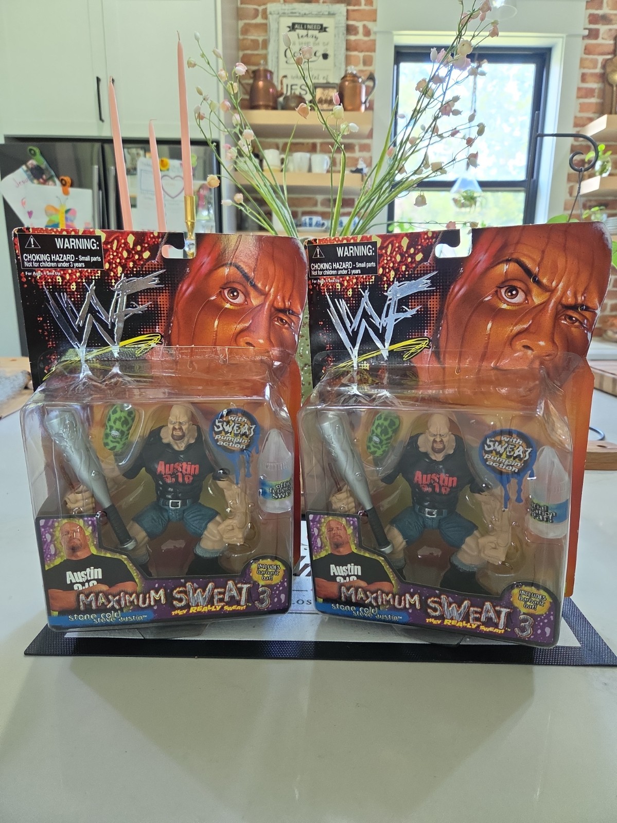 1999 WWF Jakks Maximum Sweat 3 Stone Cold Steve Austin 6\ 1999 WWF Jakks Maximum Sweat 3 Stone Cold Steve Austin 6\