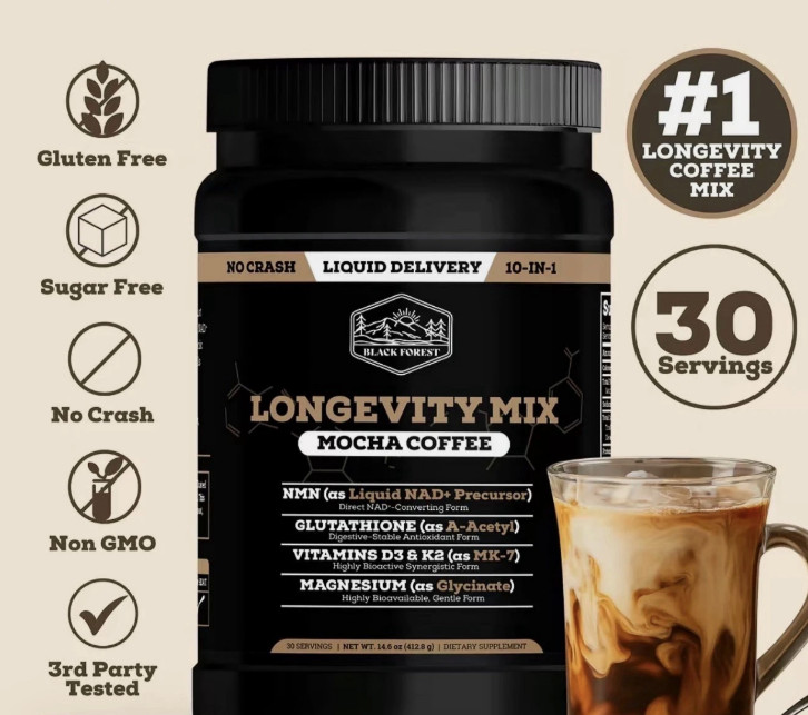 NEW SALE Black Forest Longevity Coffee (10-In-1) NEW SALE Black Forest Longevity Coffee (10-In-1)