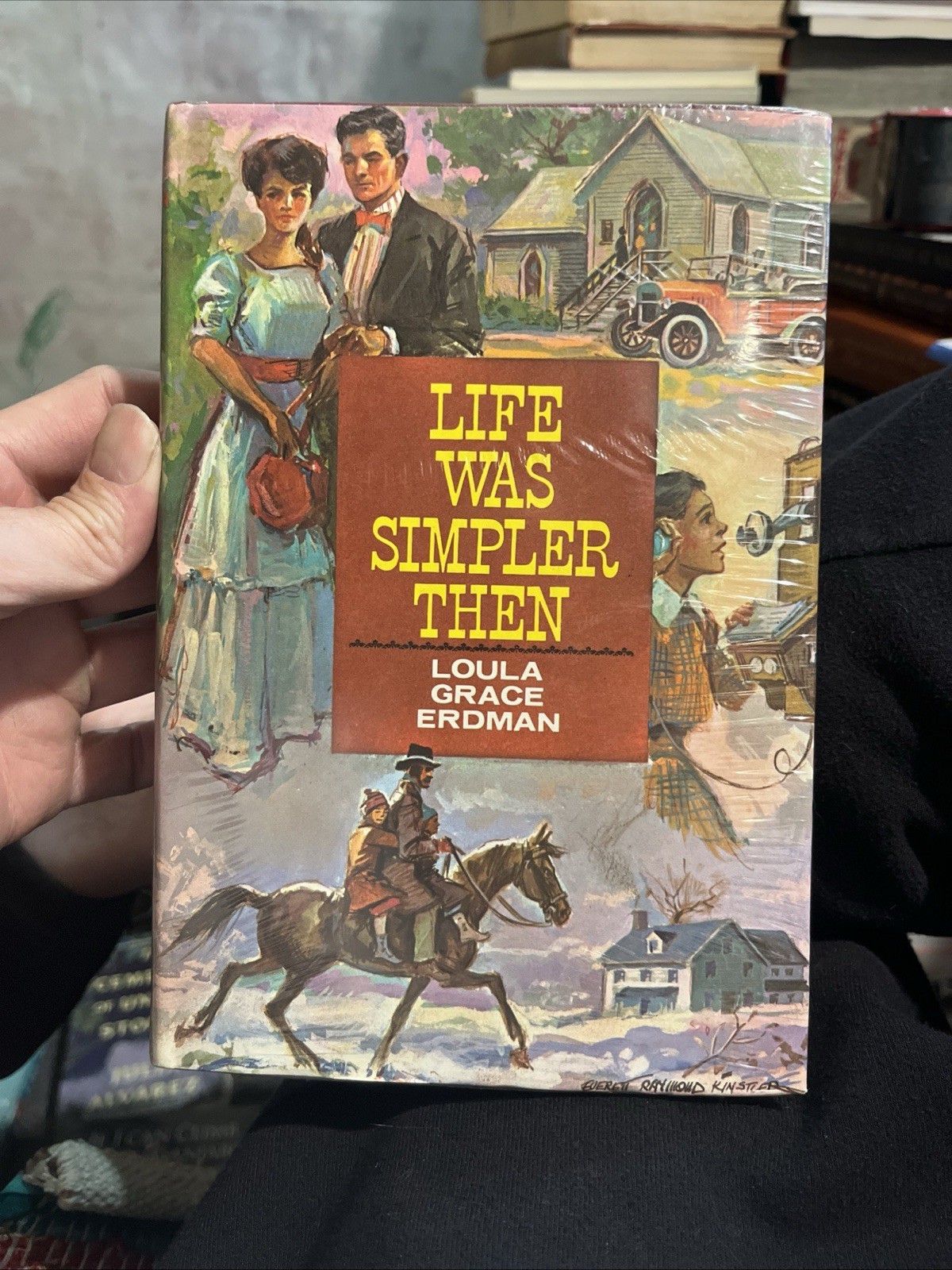 Vintage Life Was Simpler Then by Loula Grace Erdman Hardcover NEW in Plastic Vintage Life Was Simpler Then by Loula Grace Erdman Hardcover NEW in Plastic