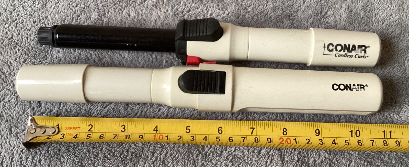 Vintage Conair Thermacell Cordless Curls Curling Iron Lot of (2)