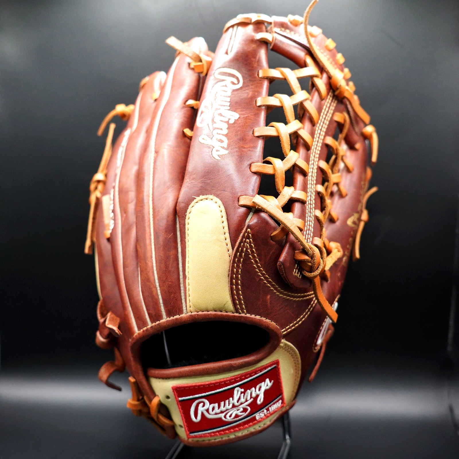 Rawlings HOH Heart of the Hide All Positions Glove RHT 12.5 Sherry/Camel Limited
