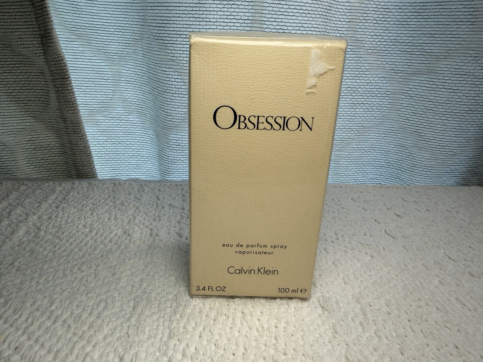 Vintage Calvin Klein Obsession EDP 100ml Made in USA Sealed Unilever Rare