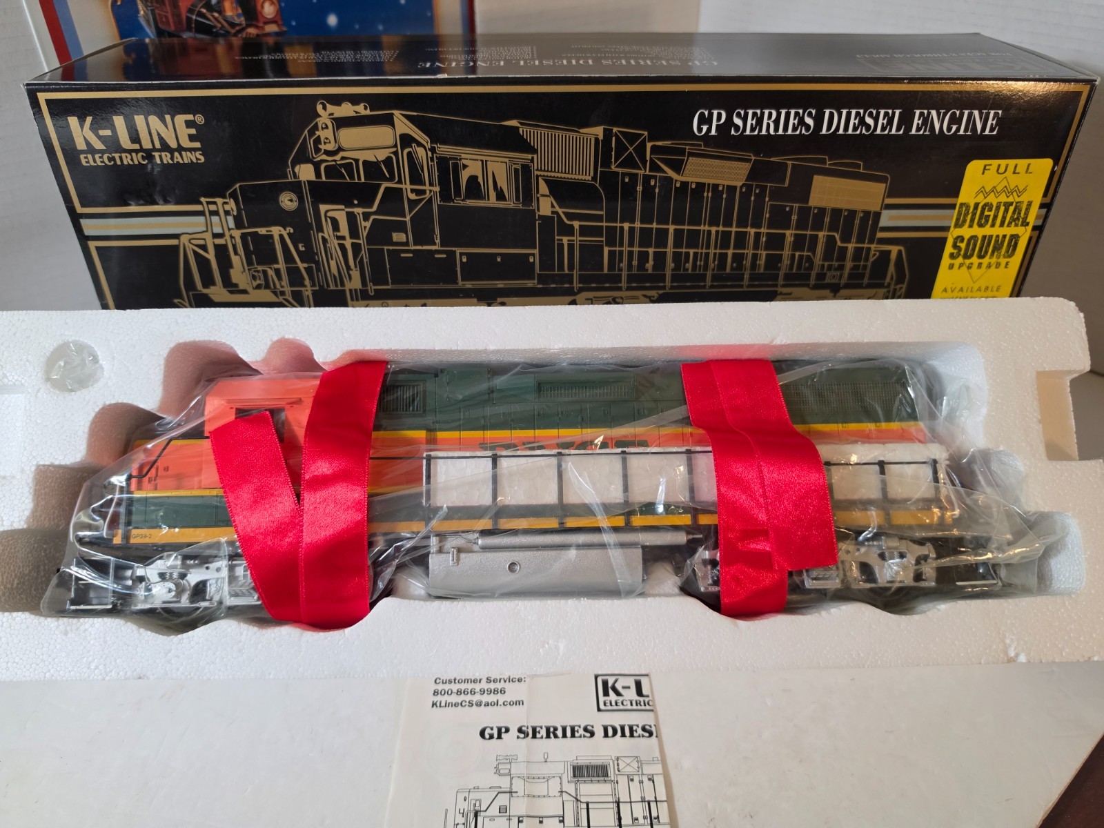 K-Line K2411-2099 Burlington Northern Santa Fe GP38-2 Diesel Locomotive 2099 New K-Line K2411-2099 Burlington Northern Santa Fe GP38-2 Diesel Locomotive 2099 New