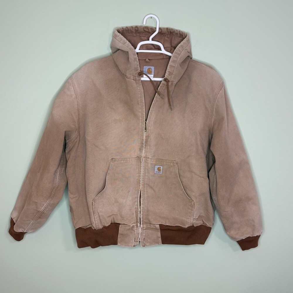 Vintage Carhartt J131 Active Jacket 2XL USA Brown Duck Canvas Hooded Workwear Vintage Carhartt J131 Active Jacket 2XL USA Brown Duck Canvas Hooded Workwear