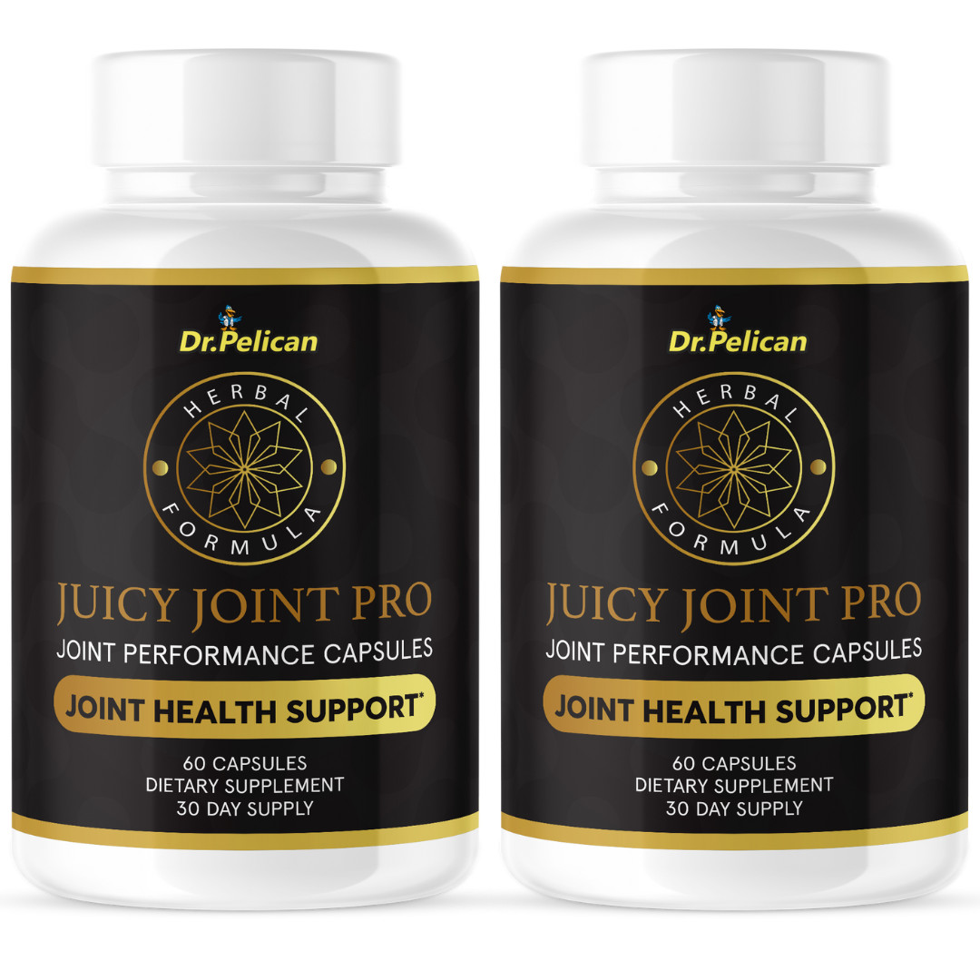 Juicy Joint Pro- Joint Health Support- 2 Bottles- 120 Capsules