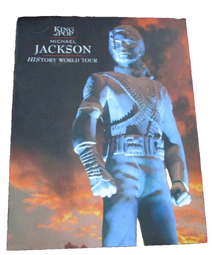 New Michael Jackson Official HIStory Tour Book Program No Promo 1996 Mint New Michael Jackson Official HIStory Tour Book Program No Promo 1996 Mint