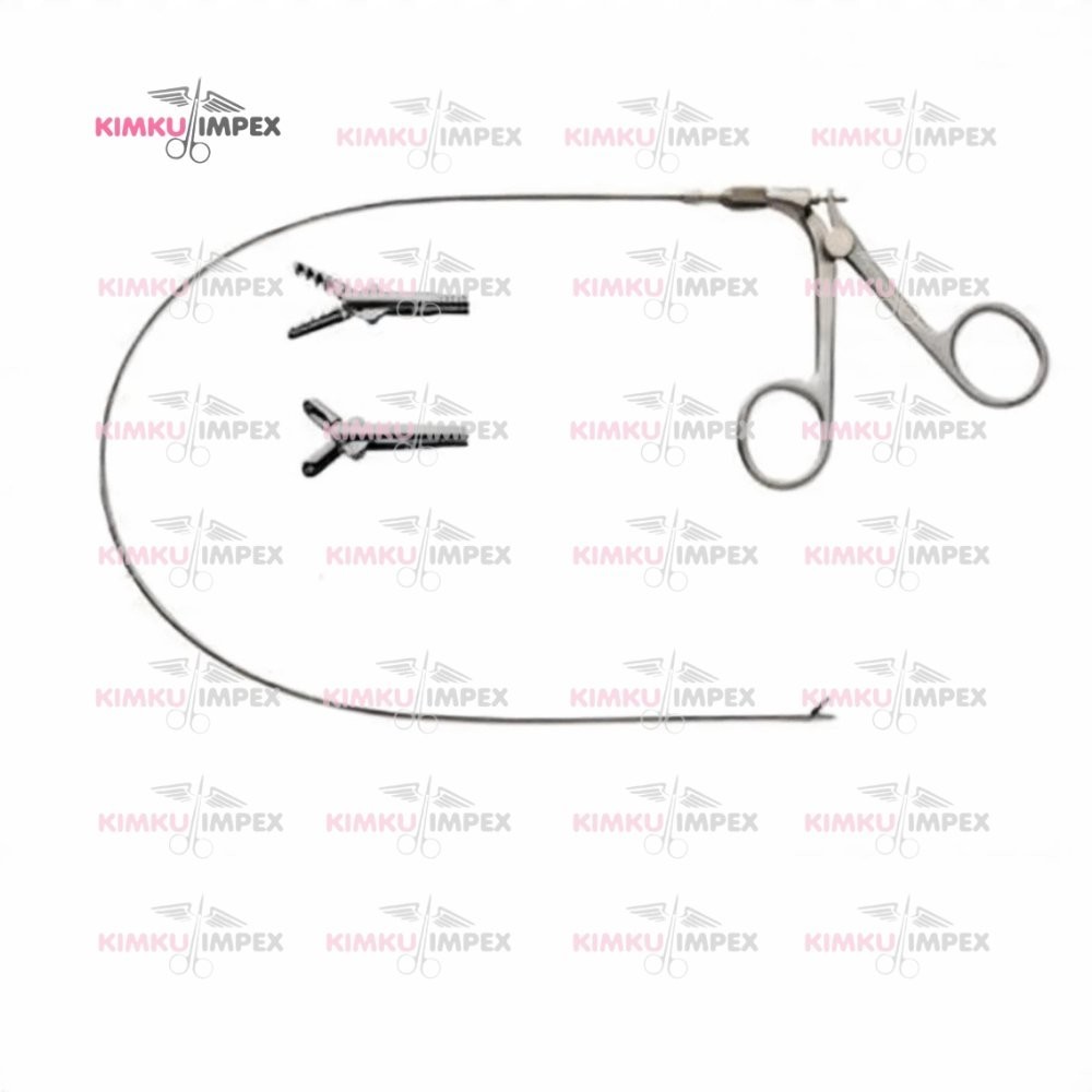 2PCS Cystoscopy Flexible Forceps 4Fr 60cm | Grasping & Biopsy Double Action Jaws